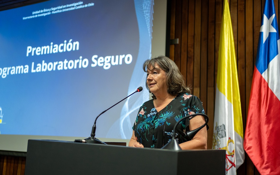 Claudia Sáez Ceremonia Lab. Seg. 2024